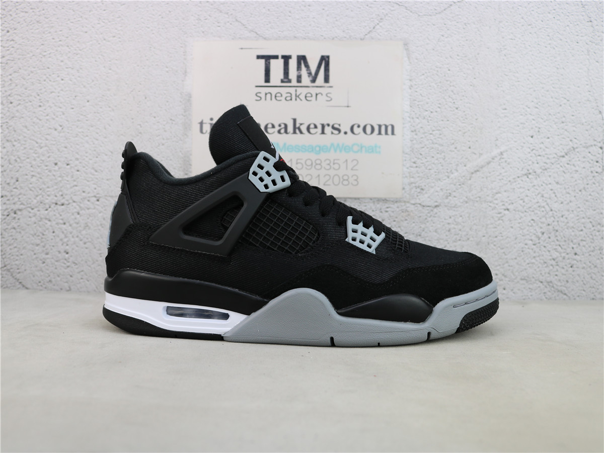 GX Batch Air Jordan 4 Retro SE Black Canvas DH7138-006